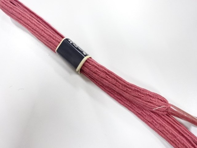 未使用品　正絹　手組帯締め
